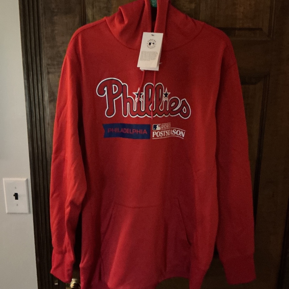 Phillies hoodie 2023 postseason from citizens bank park